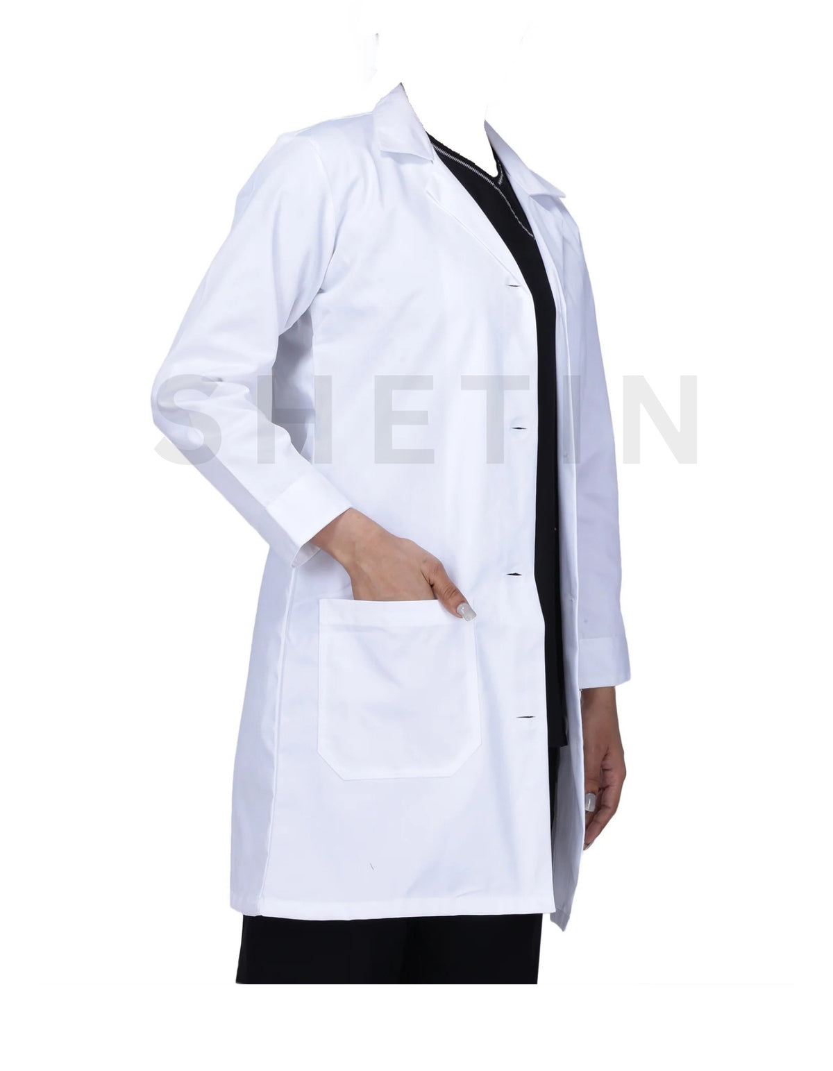 Women’s Hospital Lab Coat Apron long sleeve